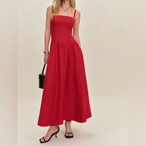 *brand new with tags* Reformation Katarin linen dress